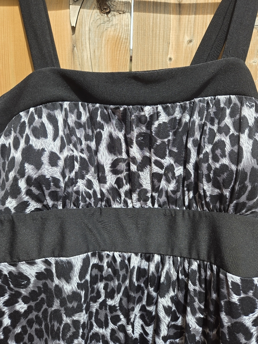NWD Leopard Print Mini Dress- Size 1X - Picture 8 of 9